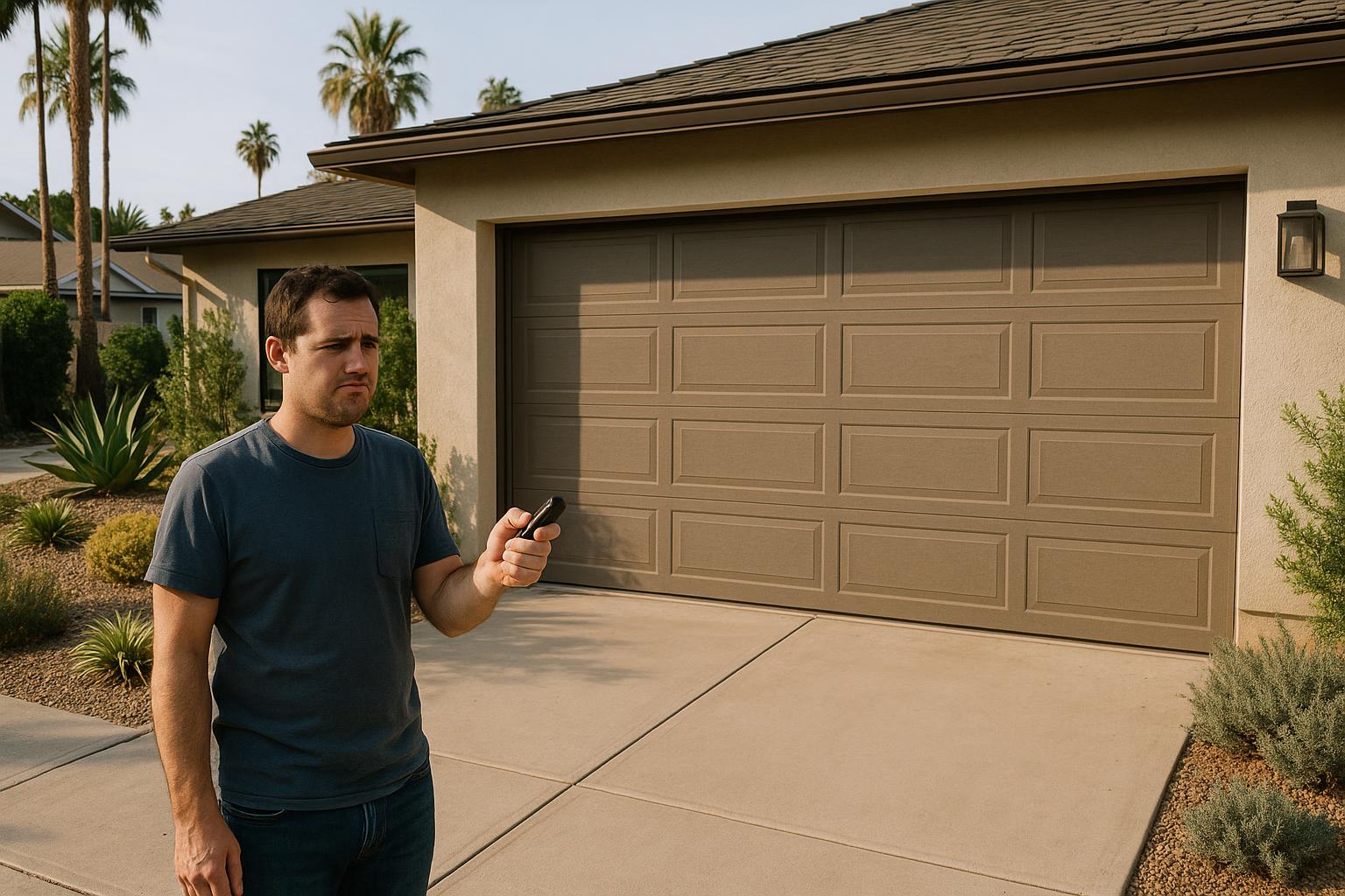 What to Do When Your Garage Door Won't Open or Close